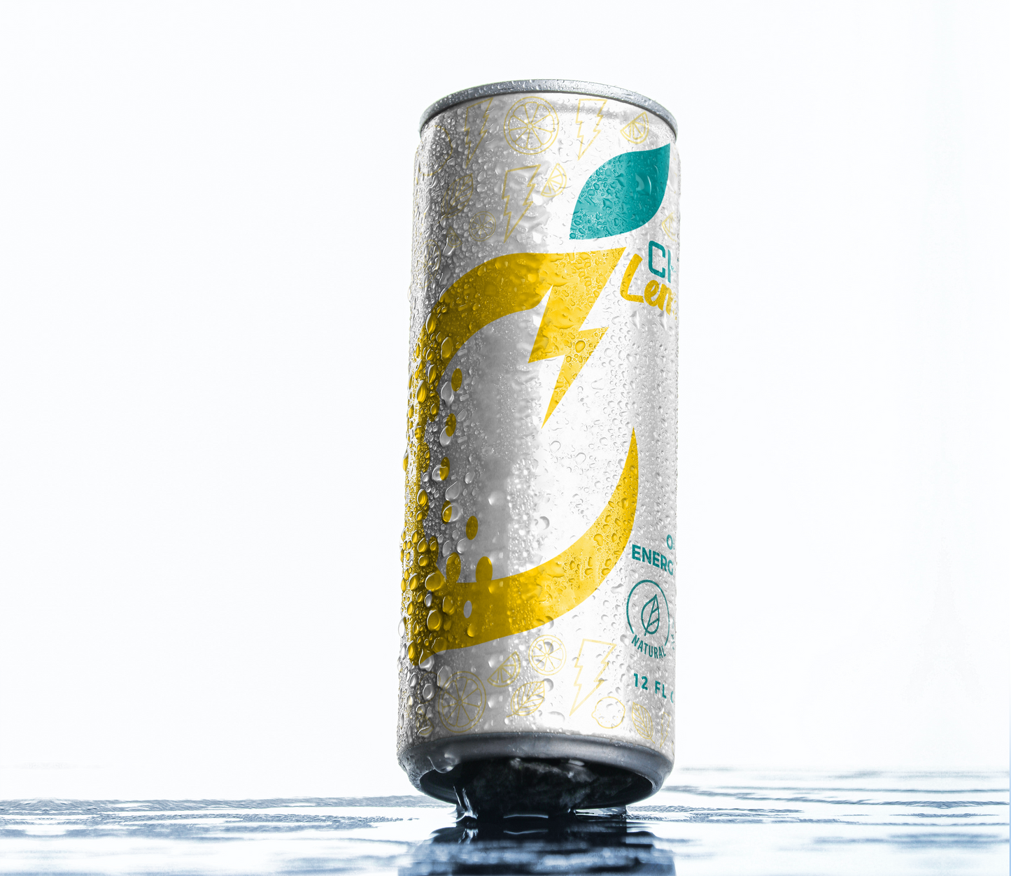 Charged Lemonade "CHRGD Lemonade" Can side 2